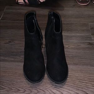 Black Suede Boots